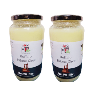 Buffalo Bilona Ghee 1ltr Combo